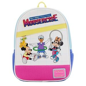 🦋Loungefly Disney MOUSERCISE Mini Backpack